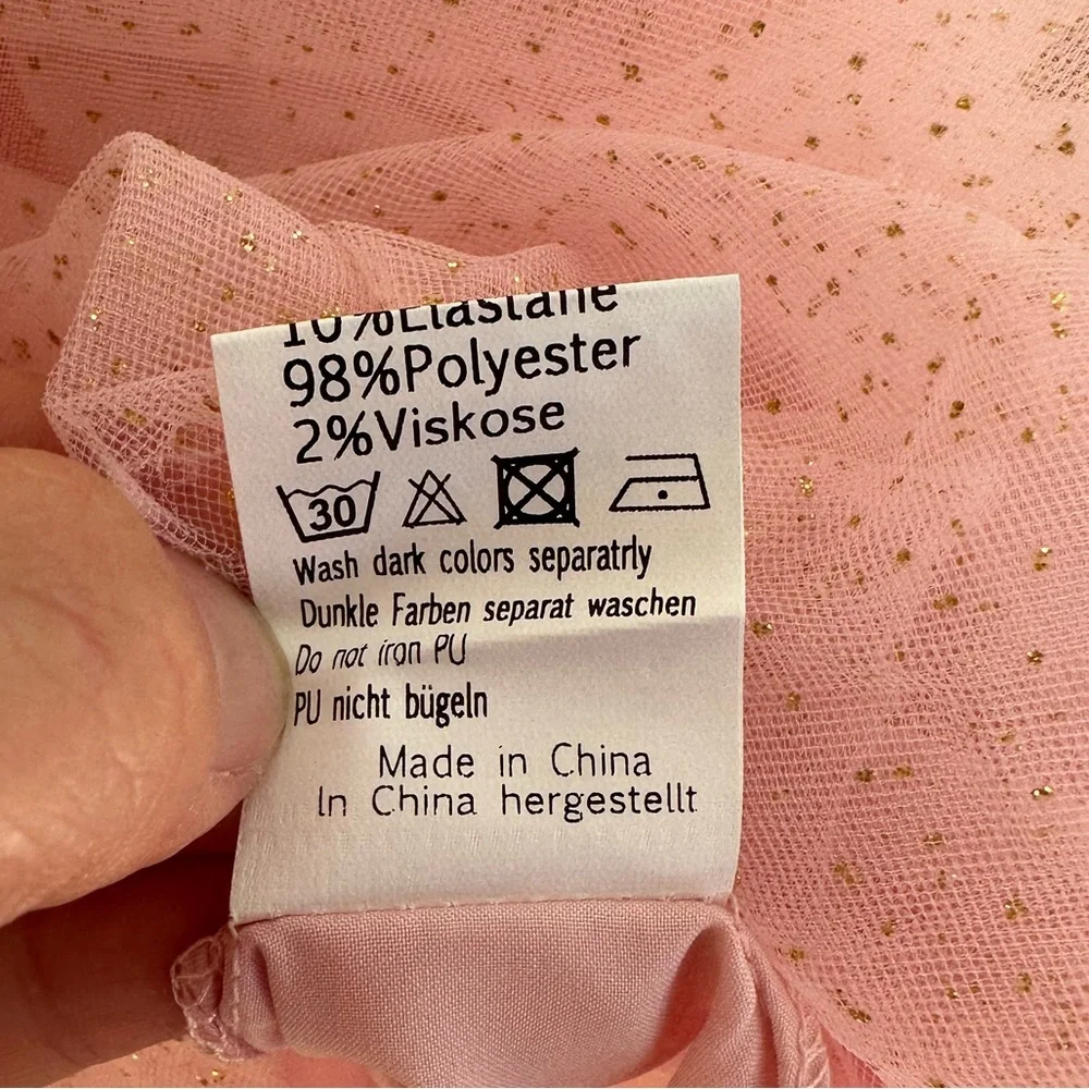 Grace Karin pink dress size 10